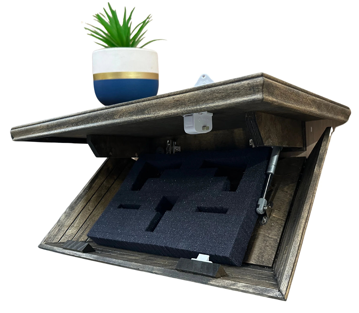 Quick Access Hidden Gun Shelf