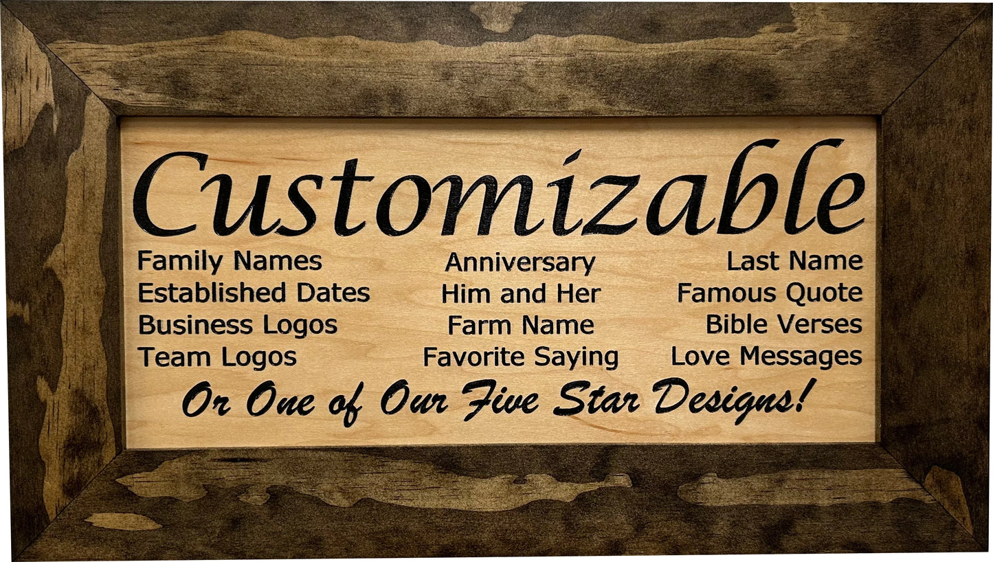 Early American Natural Hidden Gun Safe