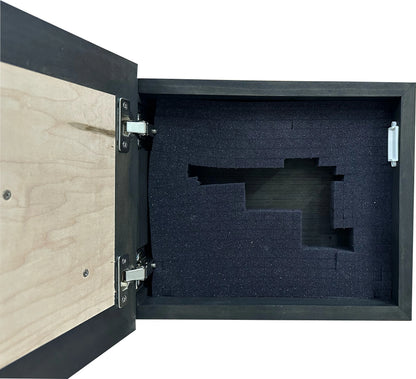 Monogram Last Name Gun Cabinet