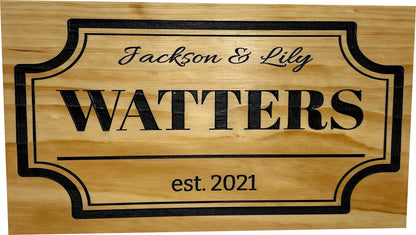 Hidden Family Name Gun Cabinet