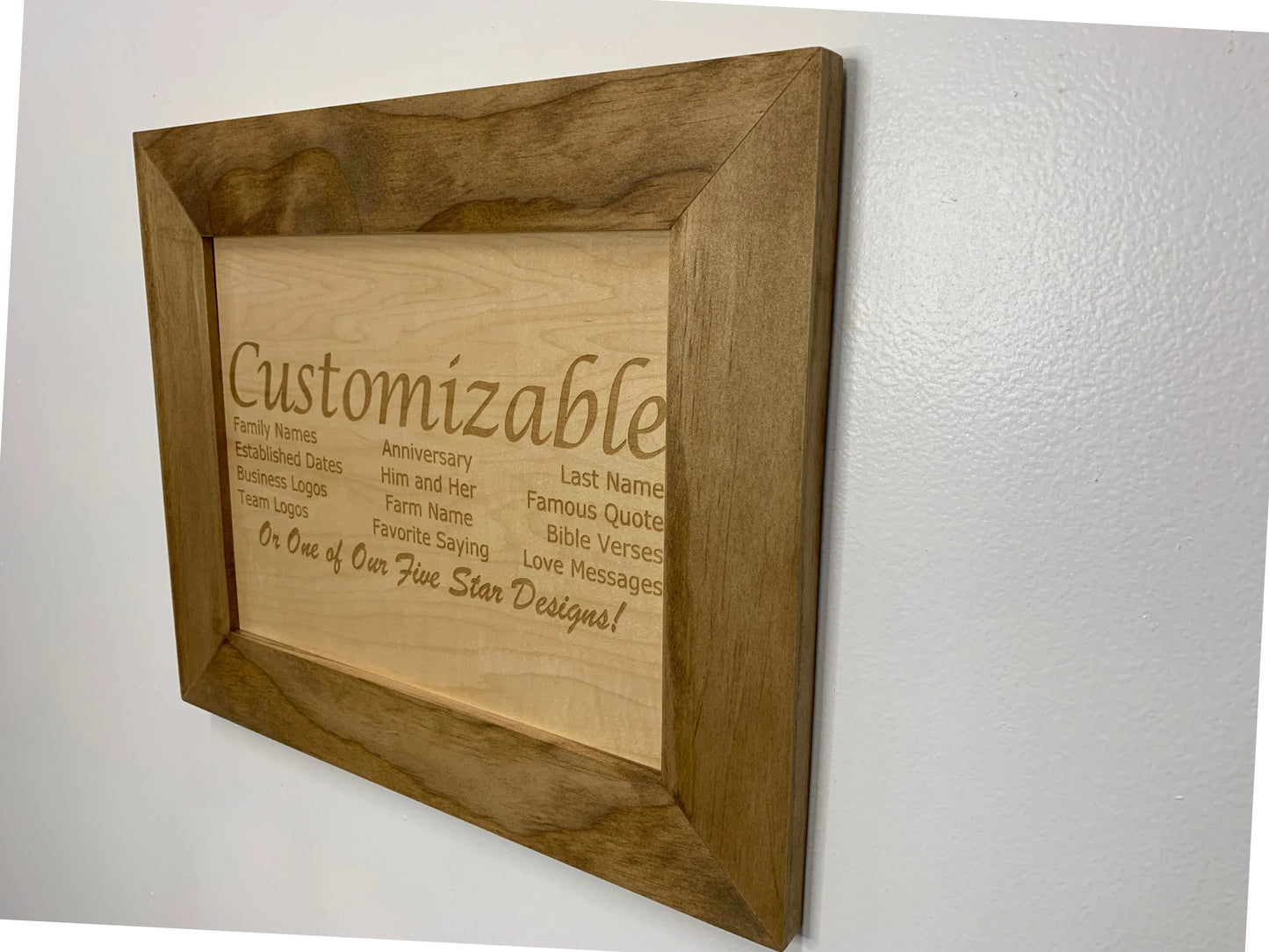 Decorative Recessed Gun Storage