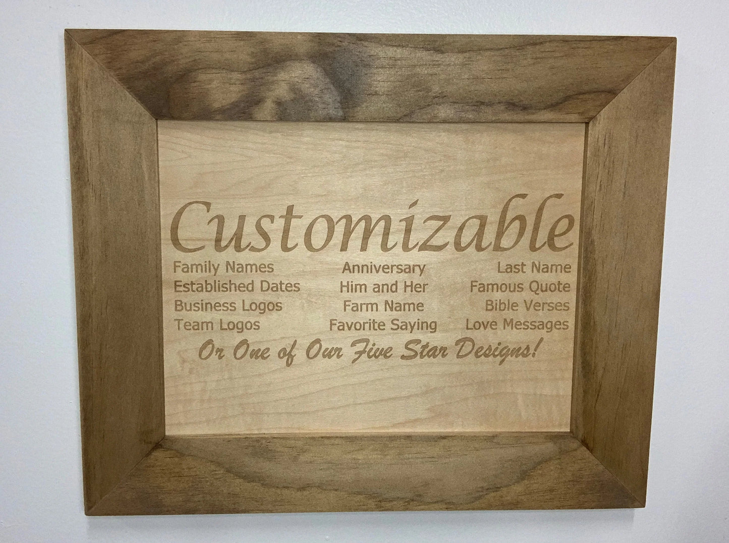 Decorative Recessed Gun Storage