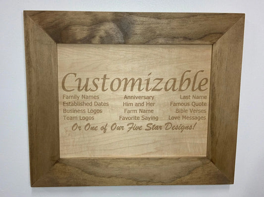 Decorative Recessed Gun Storage