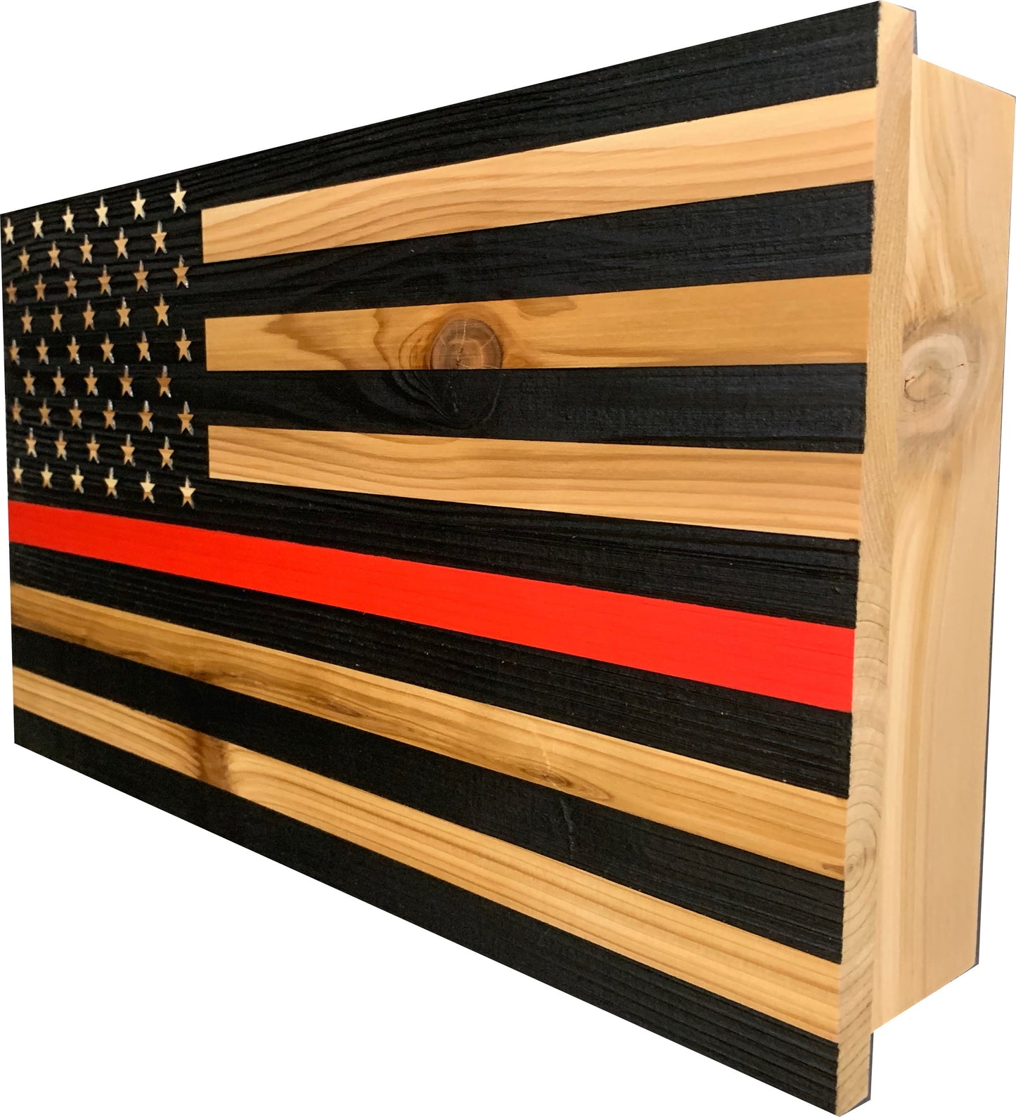 Red Line American Flag Concealment Firearm Storage