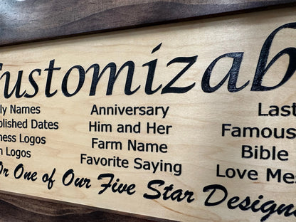 Decorative Red Mahogany Gun Safe