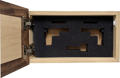 Decorative Red Mahogany Gun Safe